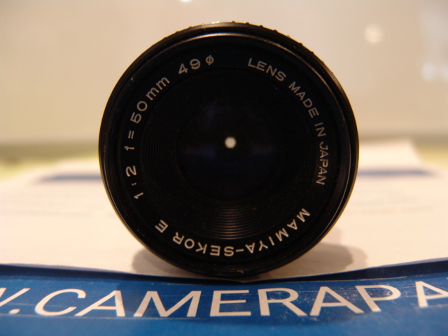MAMIYA-SEKOR E 50MM F2 LENS