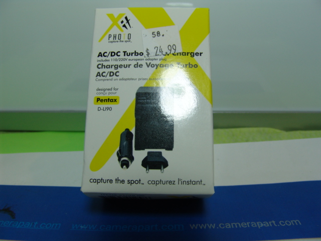 PENTAX D-LI90 BATTERY CHARGER