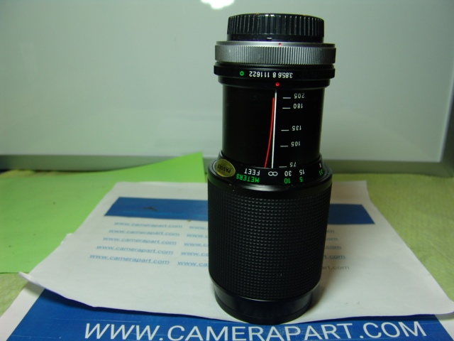 VIVITAR 75-205MM F3.8 MACRO FOCUSING ZOOM LENS