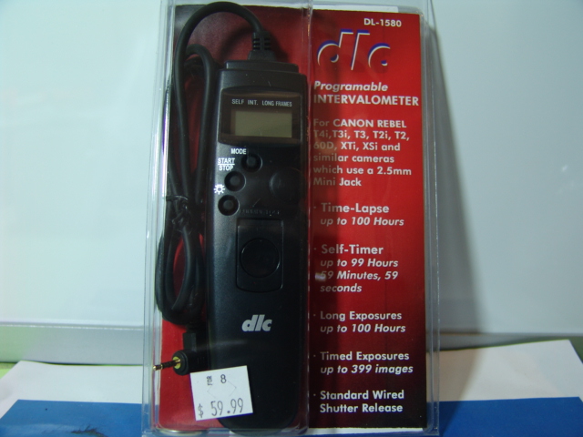 SHUTTER REMOTE DL-1580 FOR CANON 