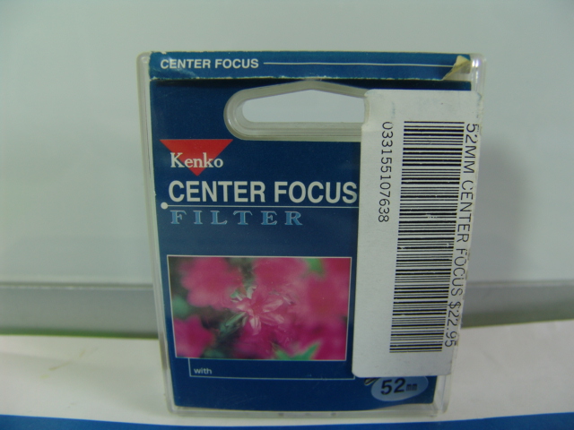 52MM CENTER FOCUS FILTER