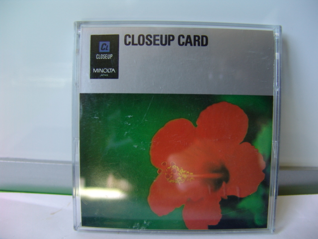 MINOLTA CLOSEUP CARD