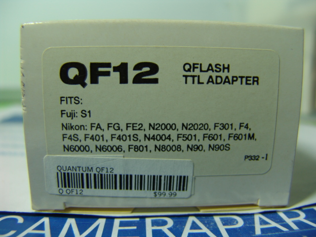 QUANTUM QF12 QFLASH TTL ADAPTER