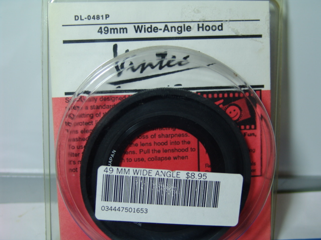 49MM WIDE ANGLE LENS HOOD