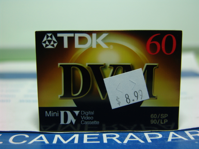 TDK DVM MINI DV CASSETTE