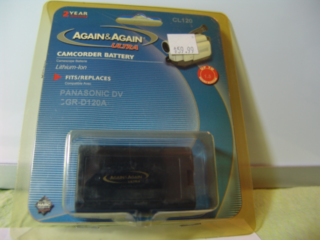 PANASONIC BATTERY CGR-D120A