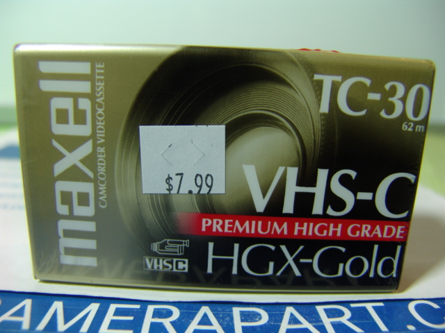 MAXELL CAMCORDER VIDEO CASSETTE TC-30
