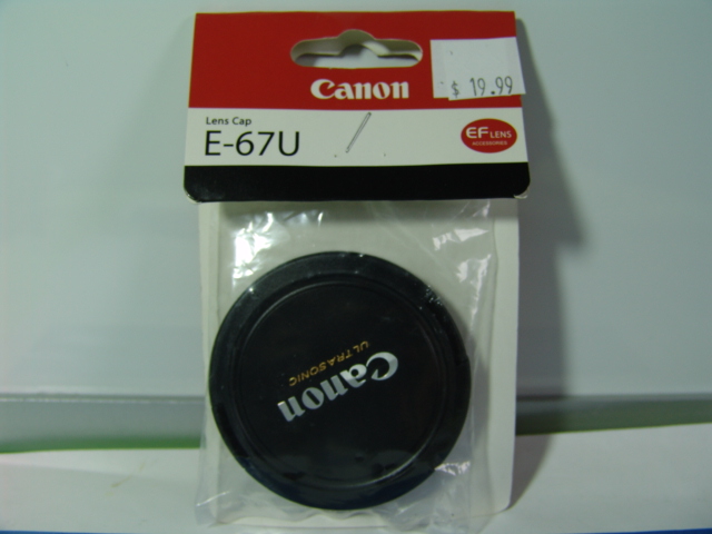 CANON E-67U LENS CAP