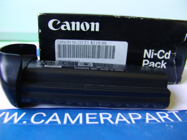 CANON BATTERY PACK NI-CD PACK E1