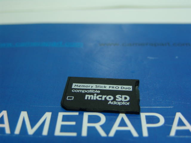 MEMORY STICK PRO DUO COMPATIBLE MICRO SD ADAPTOR