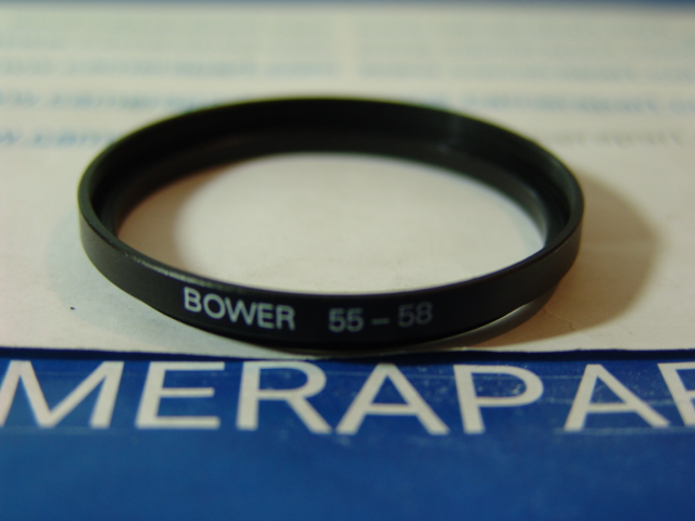 BOWER ADAPTER RING 55MM-58MM