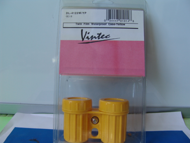 TWIN FILM WATERPROOF CASE-YELLOW