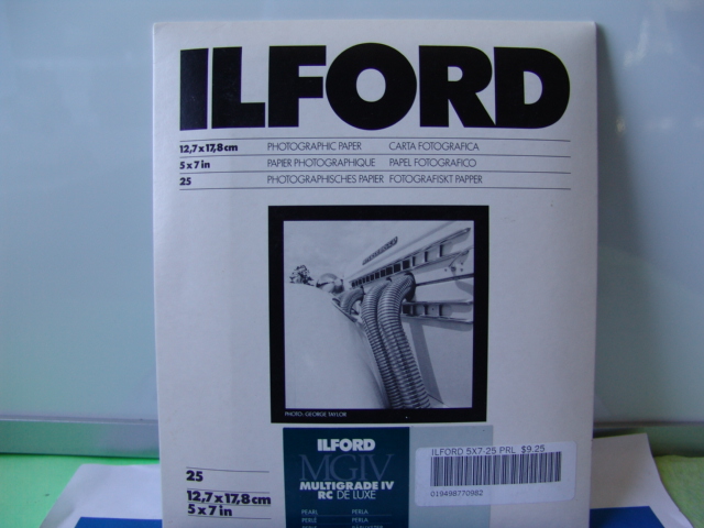 ILFORD PHOTOGRAPHY PAPER 5x7 25 PEARL