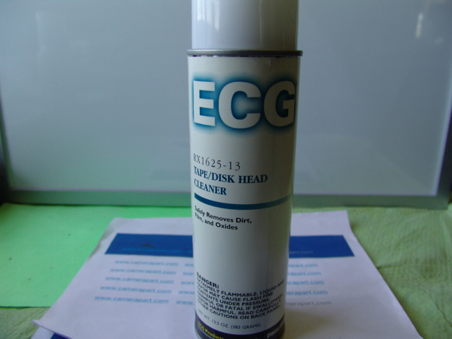 ECG TAPE/DISK HEAD CLEANER RX1625-13