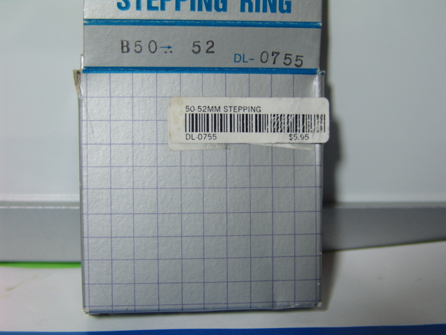 B50MM-52MM STEP UP RING