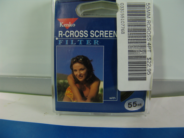 55MM R-CROSS SCREEN FILTER