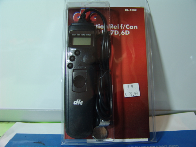 SHUTTER REMOTE DL-1582 FOR CANON
