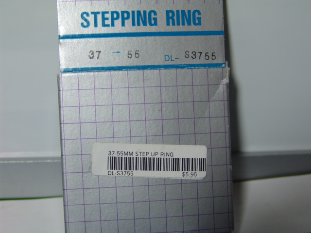37MM-55MM STEP UP RING