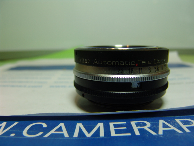 VIVITAR TELE CONVERTER 2X-1 LENS