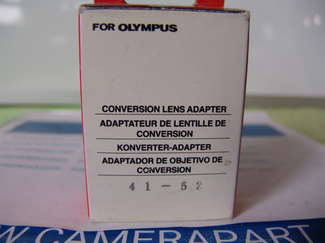 41-52MM OLYMPUS CONVERSION LENS ADAPTER 