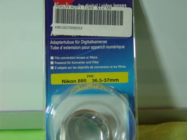 NIKON 885 ADAPTER TUBE 36.5-37MM