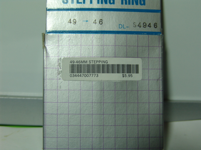 49MM-46MM STEP DOWN RING