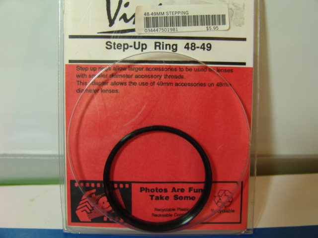 48MM-49MM STEP UP RING