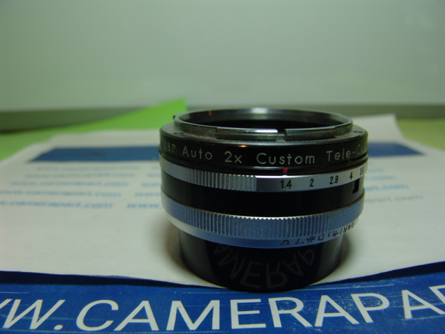 VIVITAR 2X CUSTOM TELE-CONVERTER MODEL 2X-4 LENS