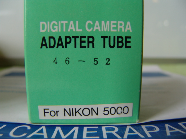 46MM-52MM ADAPTER TUBE FOR NIKON 5000