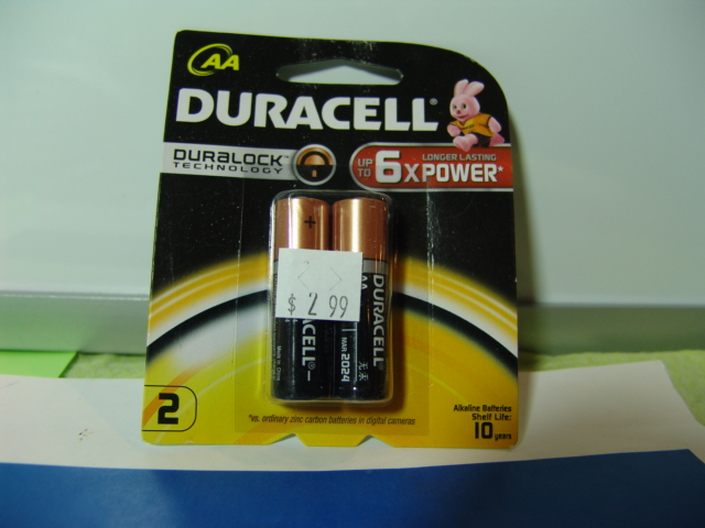 DURACELL BATTERY AA