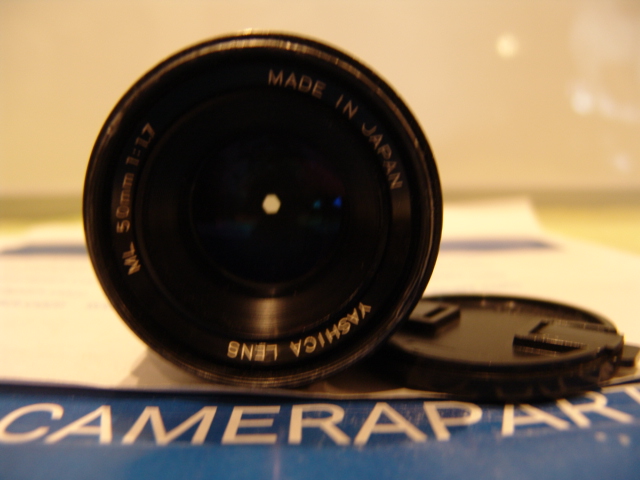YASHICA 50MM F2 ML LENS
