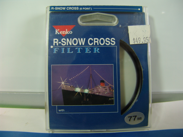 77MM R-SNOW CROSS FILTER