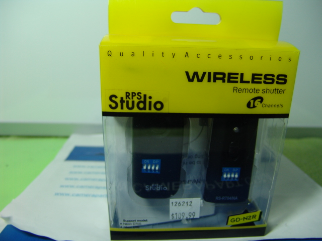 RPS STUDIO WIRELESS REMOTE SHUTTER GD-N2R