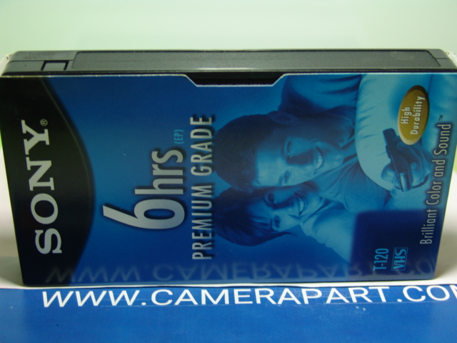 SONY VHS VIDEO CASSETTE T-120