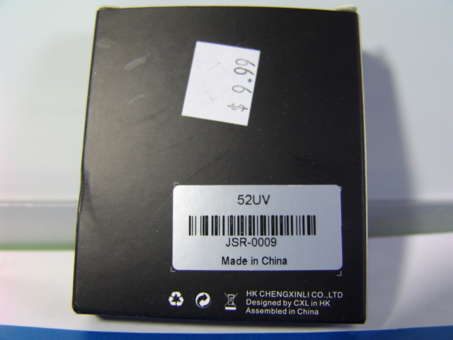 52MM UV FILTER