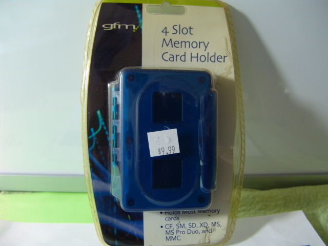 4 SLOT MEMORY CARD HOLDER