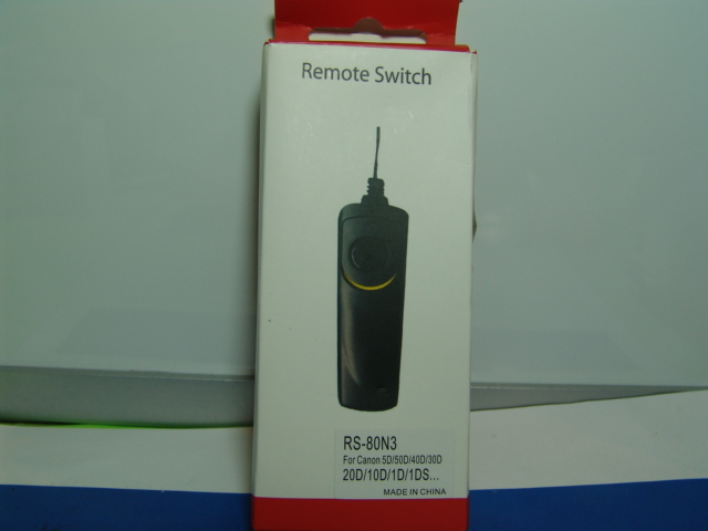 SHUTTER REMOTE RS-80N3 FOR CANON