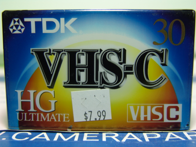 TDK VHS-C CASSETTE