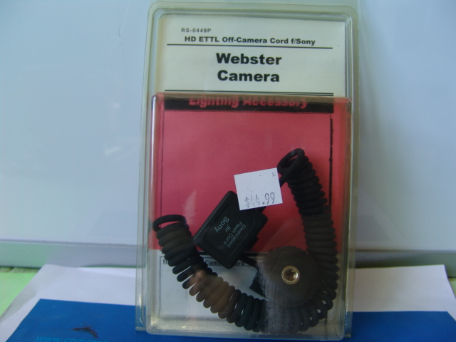HD ETTL OFF-CAMERA CORD FOR SONY