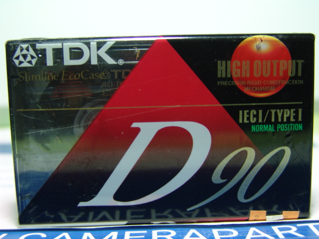 TDK D90 AUDIO CASSETTE