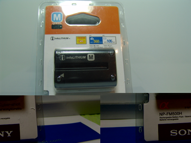 SONY BATTERY NP-FM5OOH