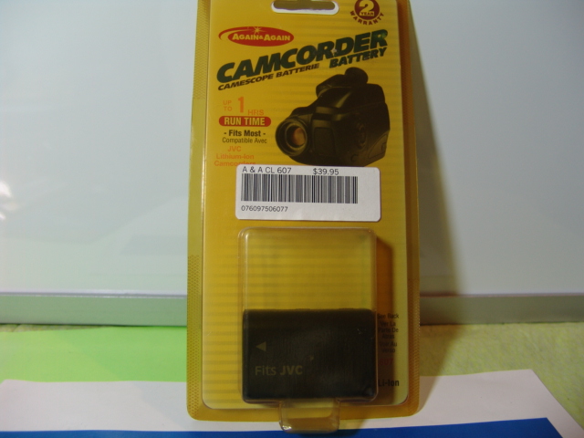 JVC BATTERY CL607