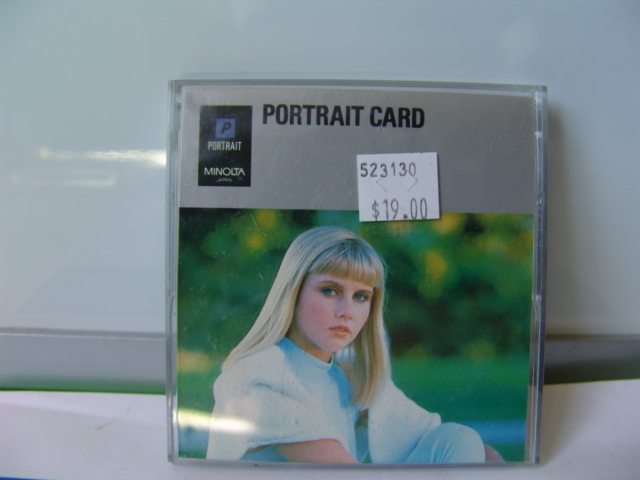 MINOLTA PORTRAIT CARD