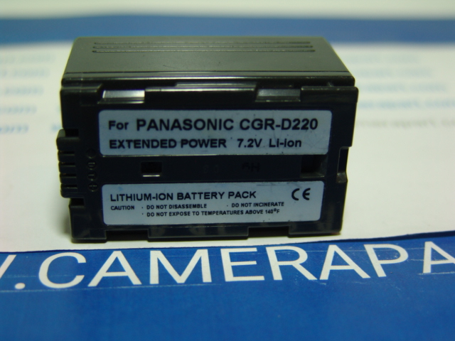 PANASONIC BATTERY CGR-D220