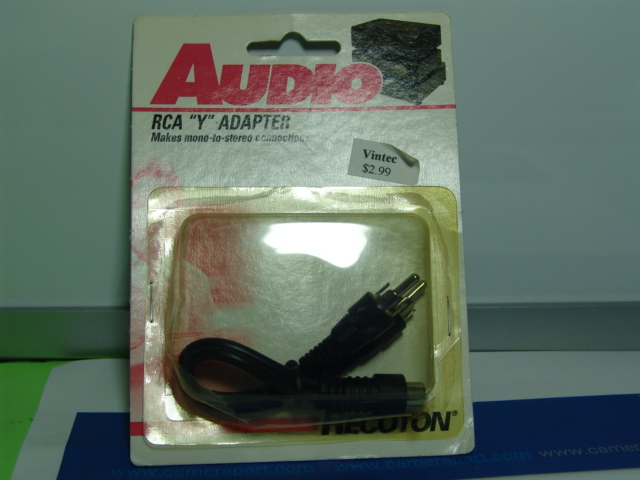 AUDIO RCA Y ADAPTER