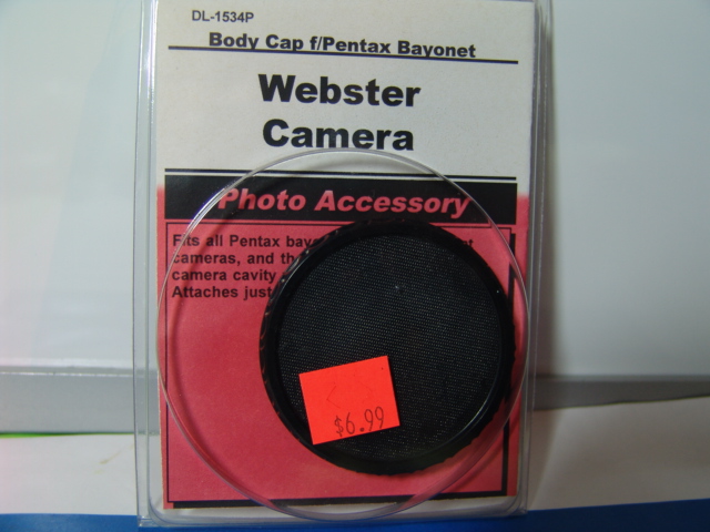 BODY CAP FOR PENTAX