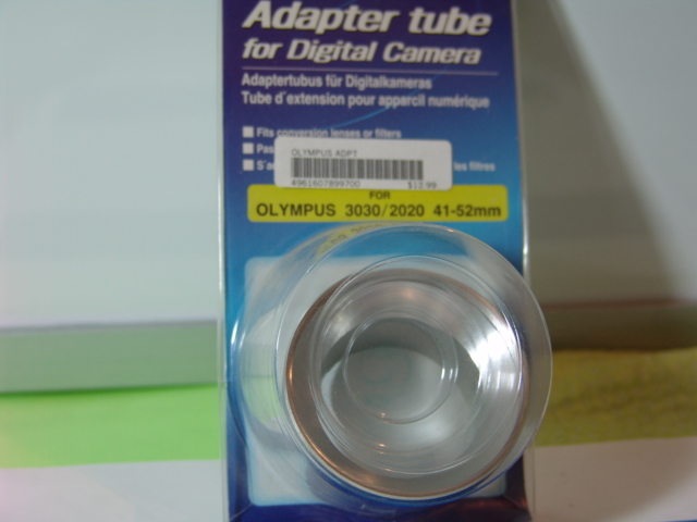 ADAPTER TUBE FOR OLYMPUS 3030/2020 