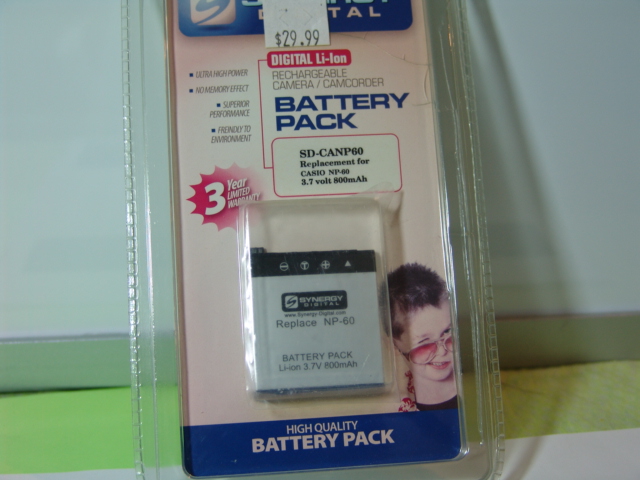 CASIO BATTERY NP-60