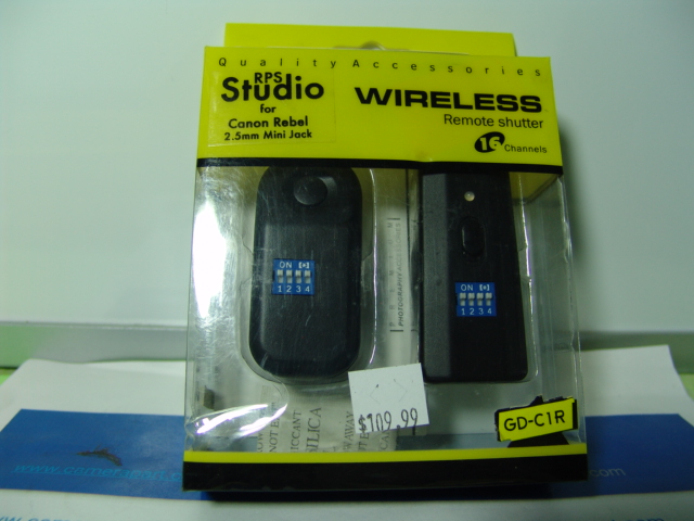 RPS STUDIO WIRELESS REMOTE SHUTTER GD-C1R