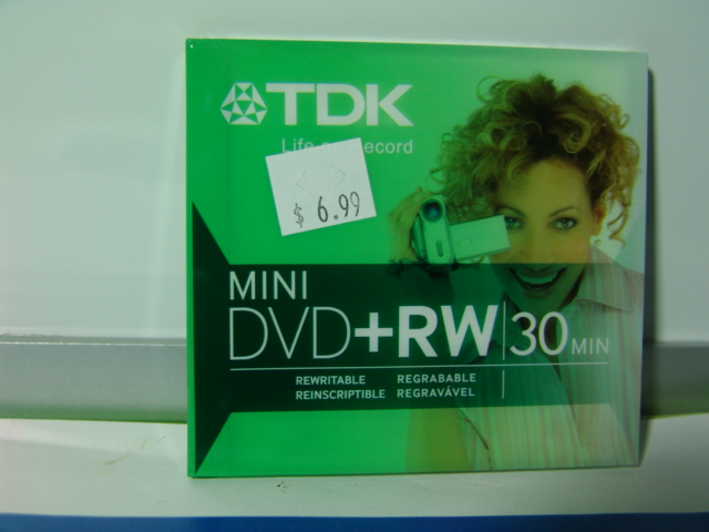 TDK MINI DVD+RAW